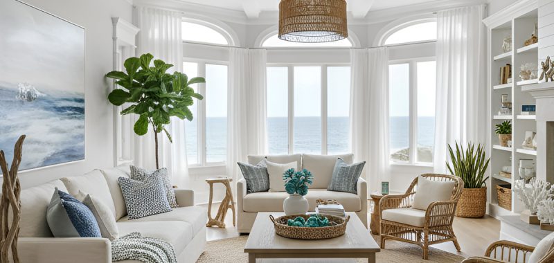Modern Coastal Living Room Ideas