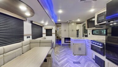 21 Motorhome Interior Ideas for Class A Coaches and Compact Campervans