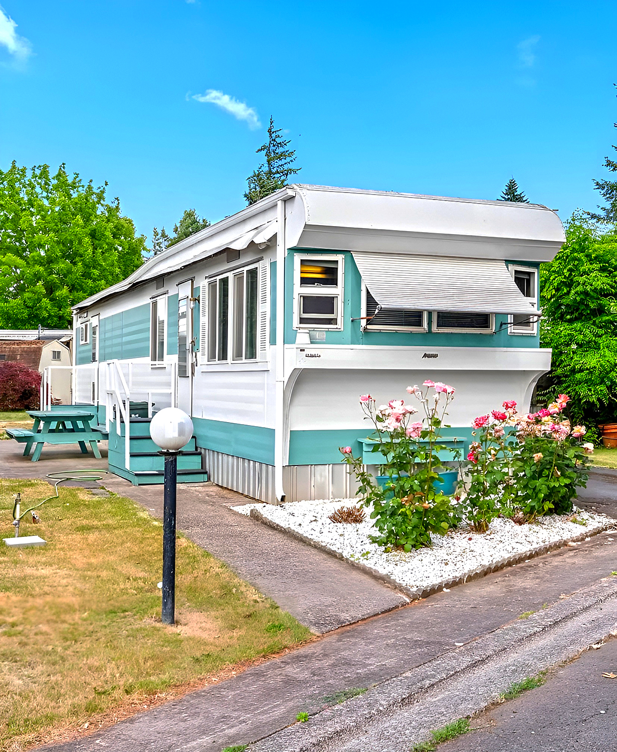 Inspiring Old Single Wide Mobile Home Exteriors
