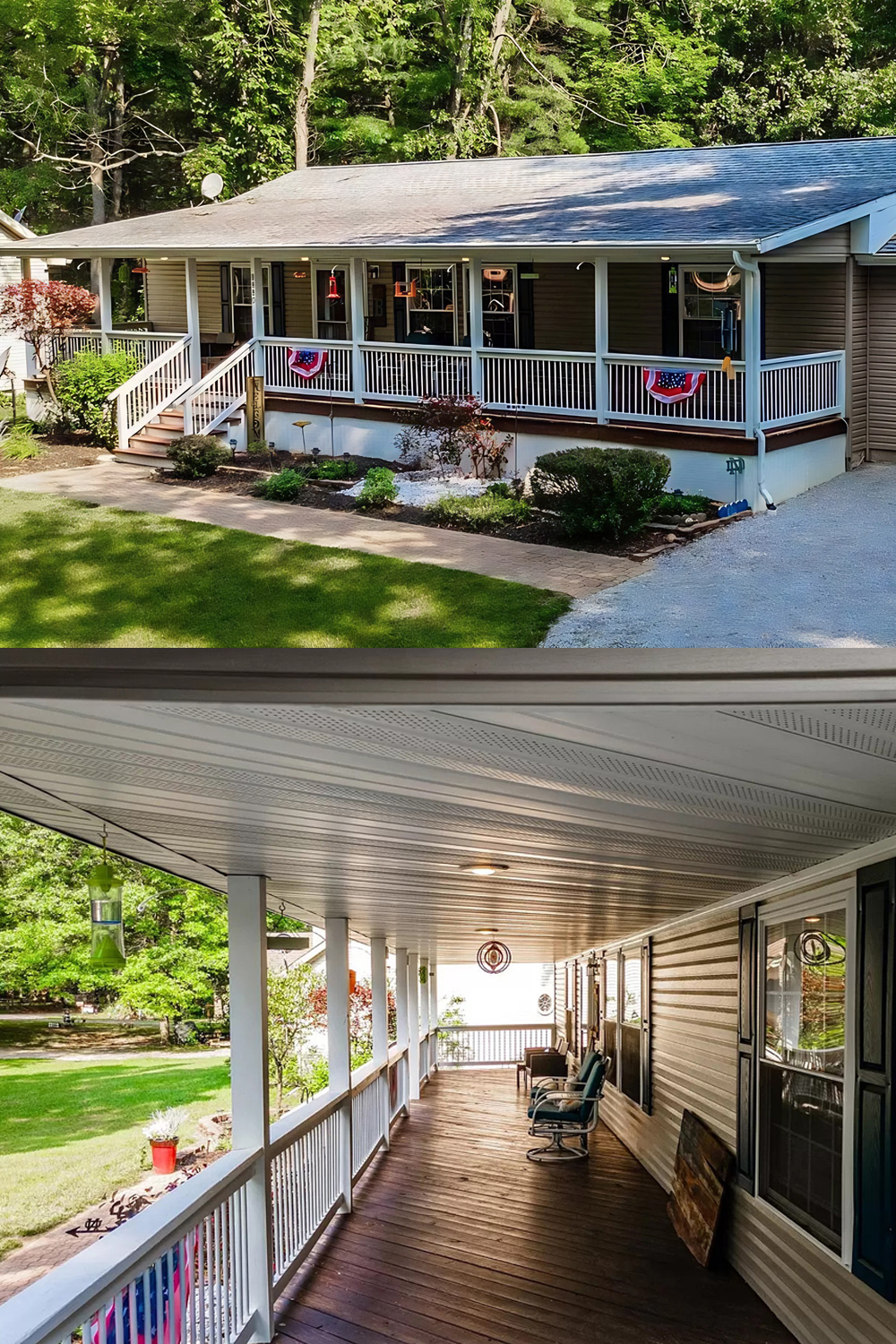 Patriotic Panache Porch