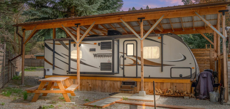 15 RV Shelter Ideas to Elevate Outdoor Space and Protect Your Camper