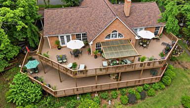 Raised Ranch Back Deck