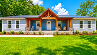 Ranch House Front Porch Design Ideas