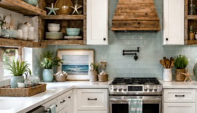 Rustic Coastal Kitchen Decor Ideas