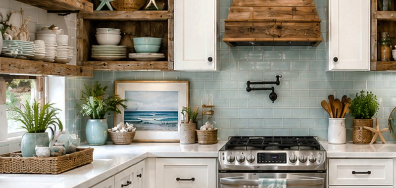 Rustic Coastal Kitchen Decor Ideas