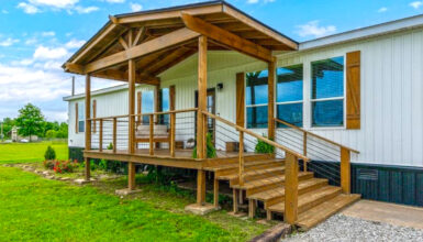 35 Stunning Single Wide Mobile Home Porches