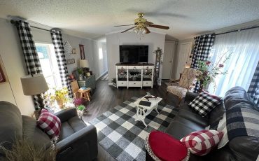 Single Wide Mobile Home Living Room Remodel Ideas - Color Palette