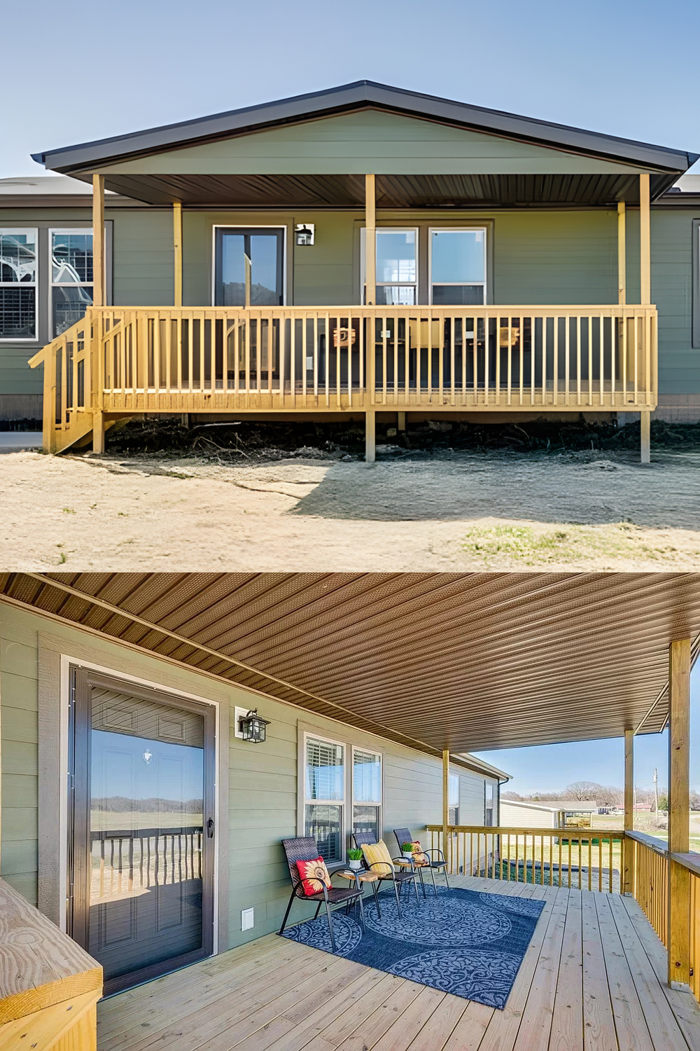 Sleek Suburban Leisure Porch