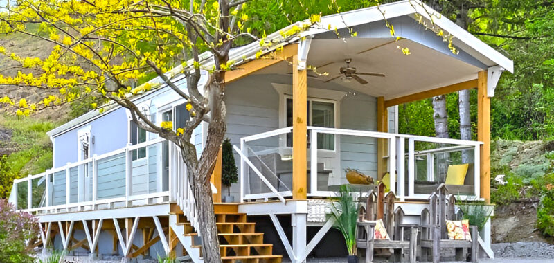 Step Inside This Small Single Wide Mobile Home Remodel