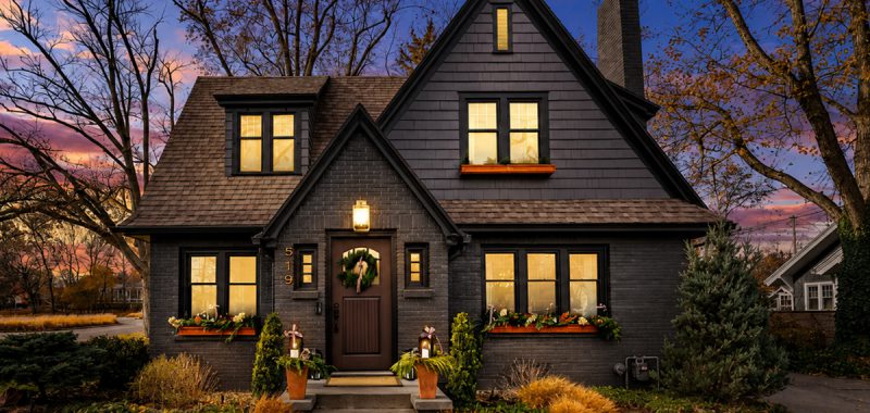 Small Tudor Style Home