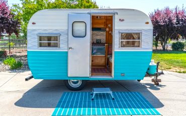 Step Inside This Delightfully Retro 1966 Frolic Vintage Camper Trailer Remodel