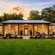 Stone ranch house