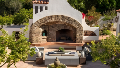 Hacienda Style Home Exterior Design