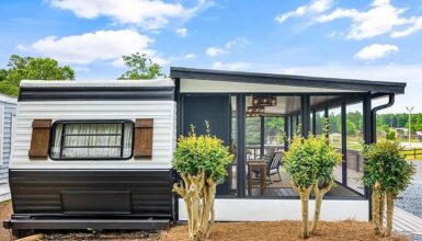 Stunning Travel Trailer Remodel