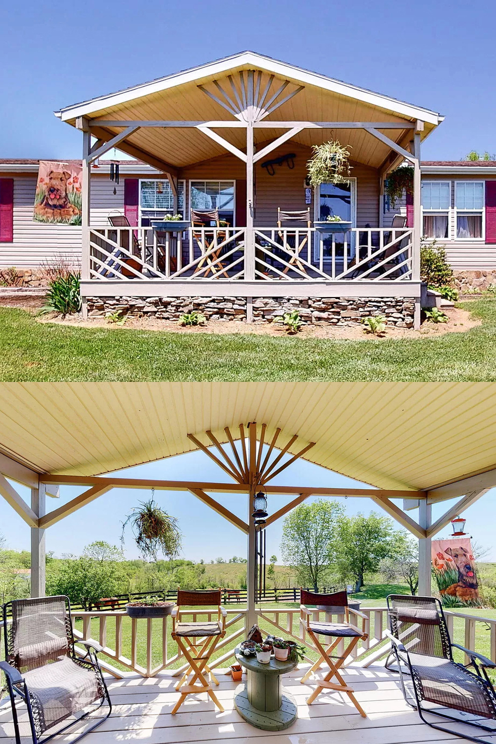 Sunburst Country Porch