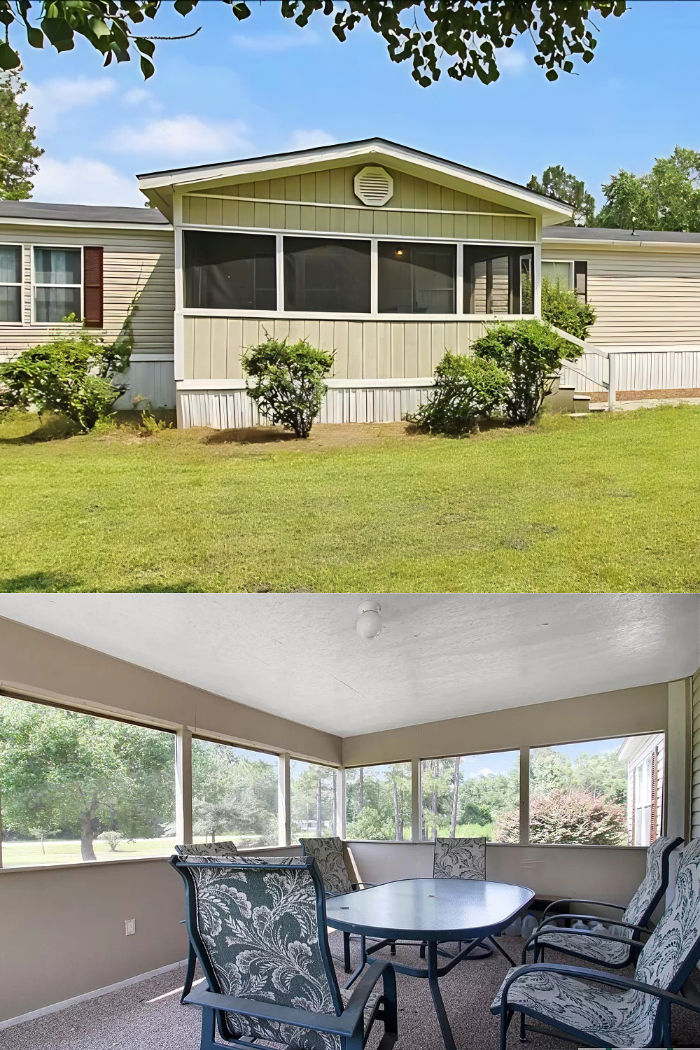 Sunlit Serenity Screened-In Porch