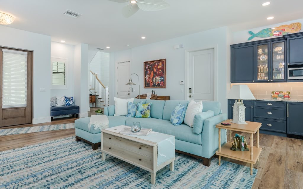 The Light Blue Sofa That Echoes Ocean Hues
