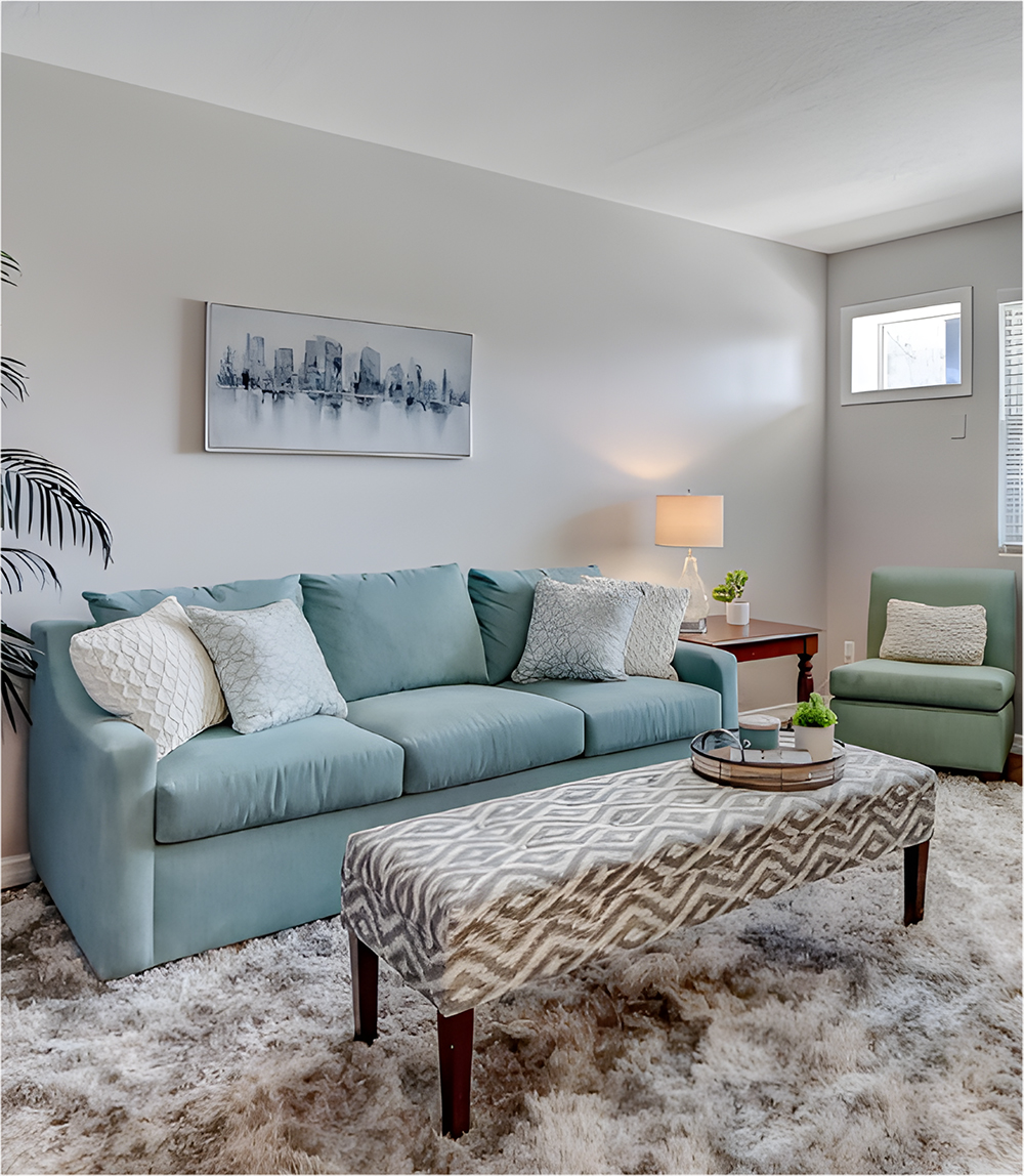 The Light Blue Sofa That Soothes Your Space
