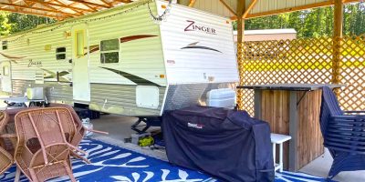 This 2008 Zinger Travel Trailer Remodel Feels Just Like a Real Home