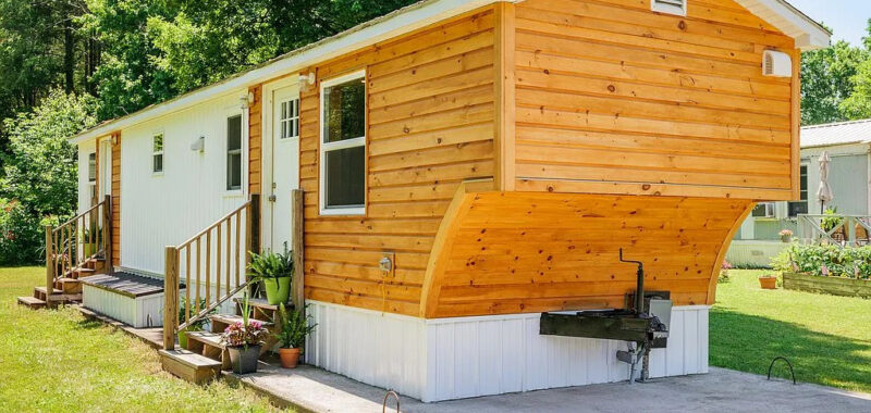 How This Trailer Home Nails the Real House Look