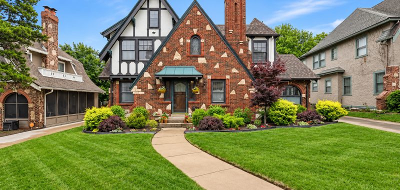 Tudor-House Exterior-Curb-Appeal