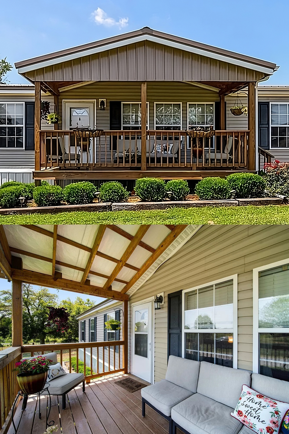 Warm Woodland Porch