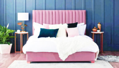 blue-and-pink-bedroom-design ideas