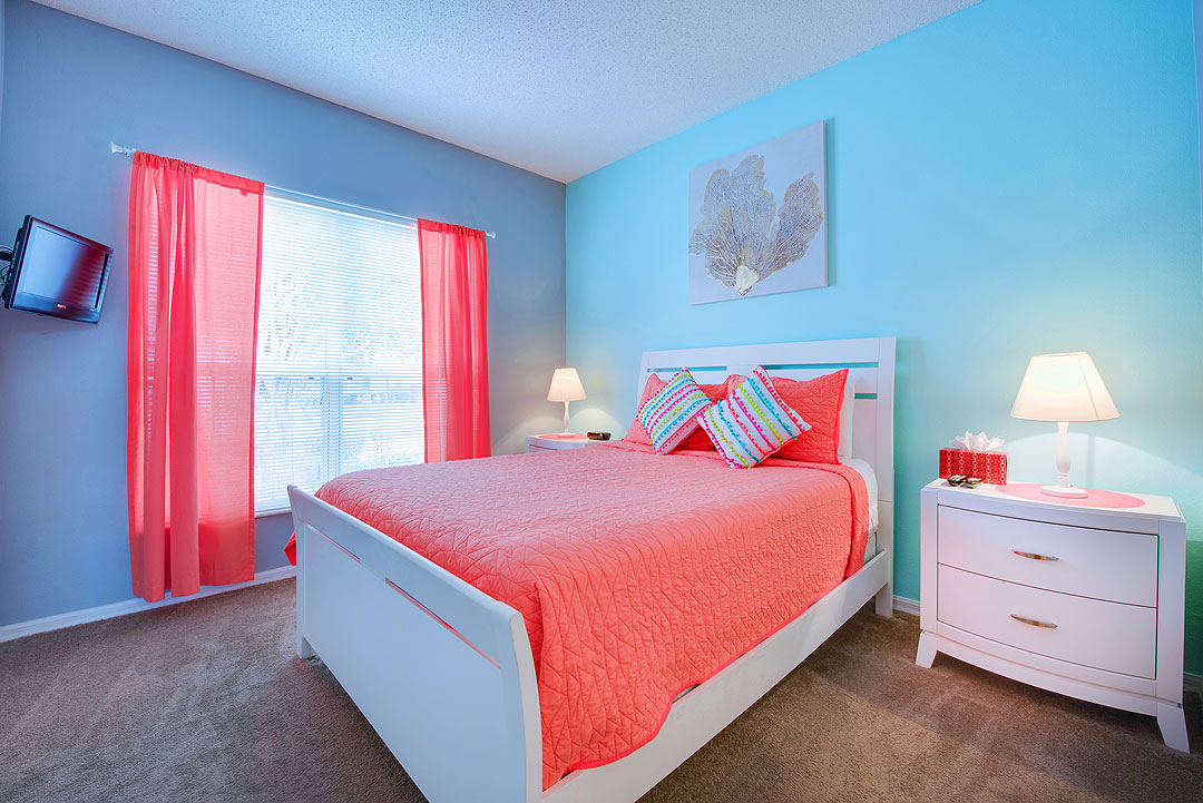 blue and pink bedroom designs