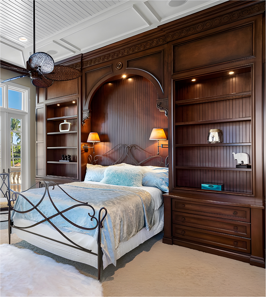 Bedroom Built-In Cabinets Design Ideas