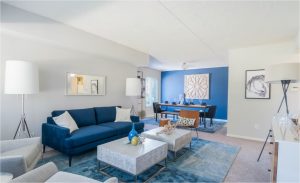 7 Ideas to Style a Blue Denim Sofa in a Living Room