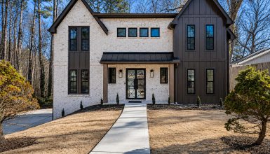 modern Tudor House Exterior