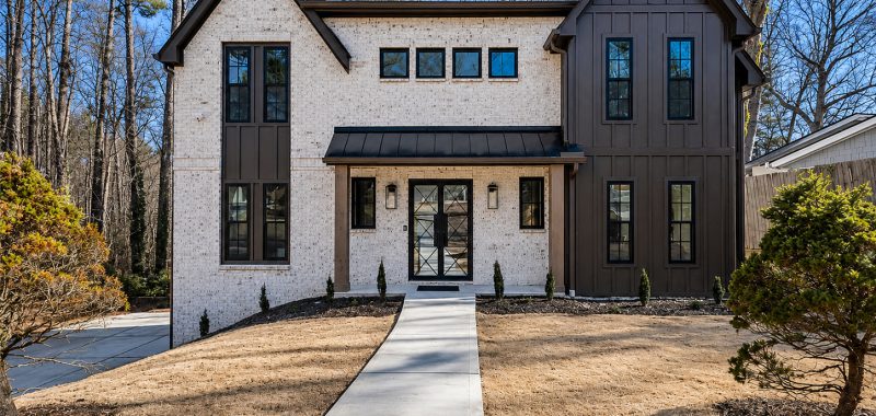 modern Tudor House Exterior